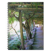Japanese Garden Path/Arbor Note Book Notitieboek (Voorkant)