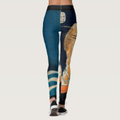 JAPANESE GHOST AFDRUKTE Leggings (Achterkant)