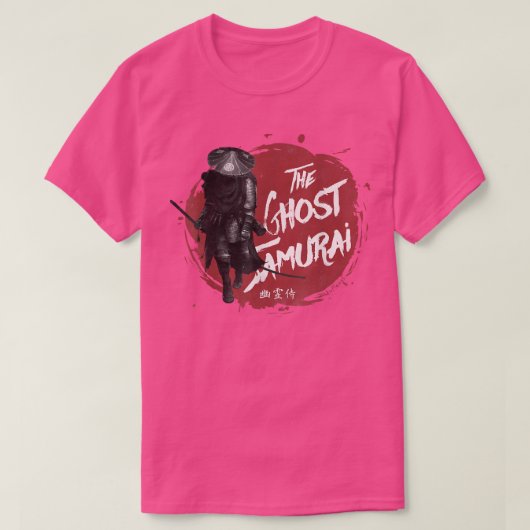 Japanese Ghost Samurai Warrior Japan Warrior Bushi T-shirt (Design voorkant)