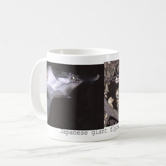 Japanese giant flying squirrel koffiemok (Voorkant links)