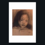 Japanese Girl Poster<br><div class="desc">I drew this sketch of a shy Japanese girl.</div>
