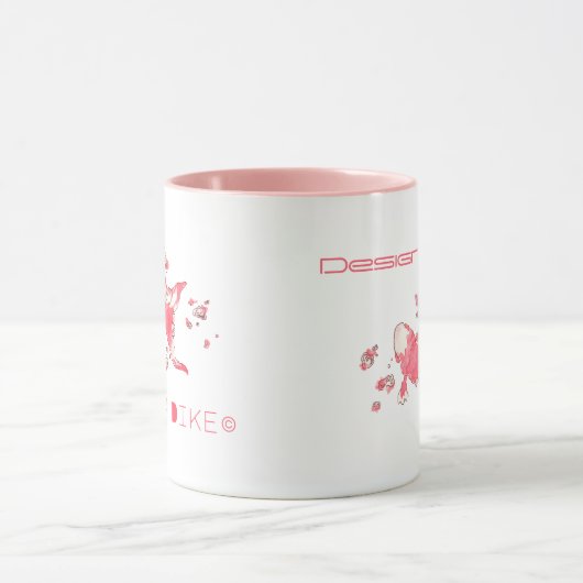 Japanese goldfish mug mok (Midden)