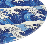 Japanese Great Wave Pattern Ocean  Snijplank (Hoek)