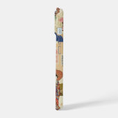 Japanese Green Anime Moodboard Art cartoon gift iPhone 15 Case (Linkerkant)