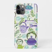 Japanese Green Teapot Design Case-Mate iPhone Case (Achterkant)