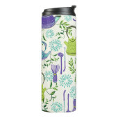 Japanese Green Teapot Design Thermosbeker (Gedraaid links)