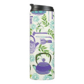 Japanese Green Teapot Design Thermosbeker (Geroteerd rechts)