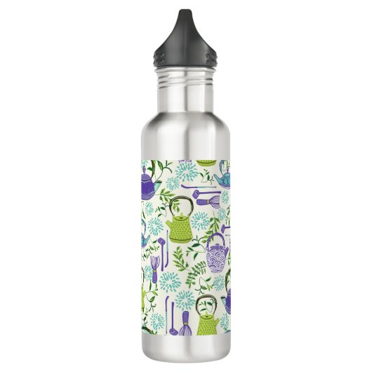 Japanese Green Teapot Design Waterfles (Links)