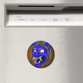 Japanese Hannya Mask Magneet (Insitu (Vaatwasser))