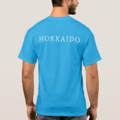 Japanese Hokkaido long tailed tit T-shirt (Achterkant)