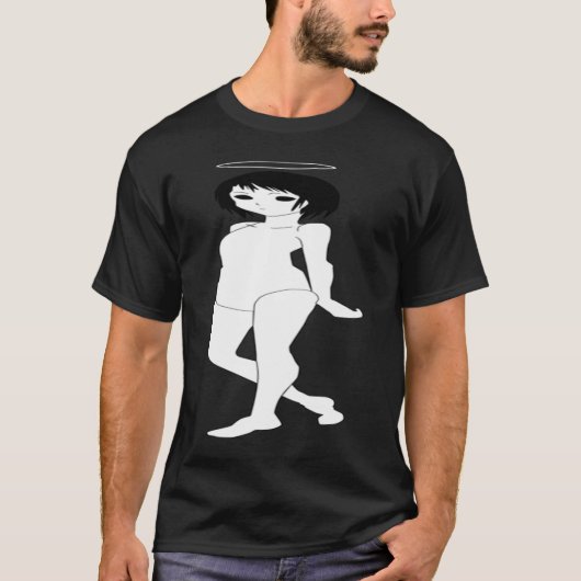 Japanese horror Halloween girl T-shirt (Voorkant)