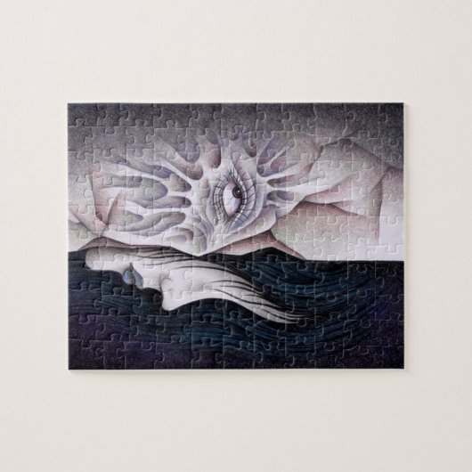 Japanese horror - Stare Legpuzzel (Horizontaal)