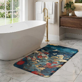Japanese Inspired Luxury Spa Bathroom Decor Badmat