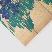 Japanese Irises, Ogata Kōrin Tissuepapier (Detail)