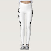Japanese Kanji Calligraphy Leggings (Voorkant)