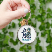 Japanese kanji Dragon -RYU- Sleutelhanger (Hand)