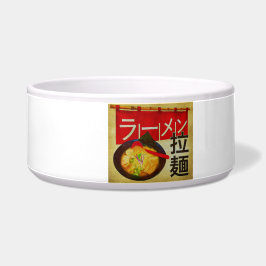 japanese kanji en katakana Ramen Voerbakje