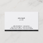 Japanese Kanji -for John- Visitekaartje (Achterkant)