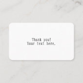 Japanese Kanji Hanko Stamp "愛"(Love)　 Visitekaartje (Achterkant)