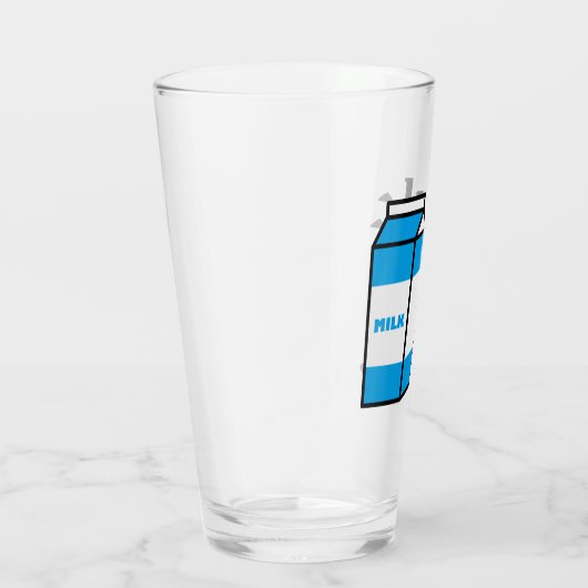 Japanese Kanji Milk Glas (Rechts)