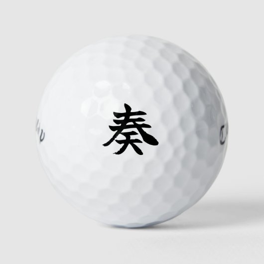 Japanese KANJI "SO" Golf ball Golfballen (Voorkant)