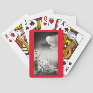 JAPANESE KARTEN EN MOON SPELEN POKERKAARTEN