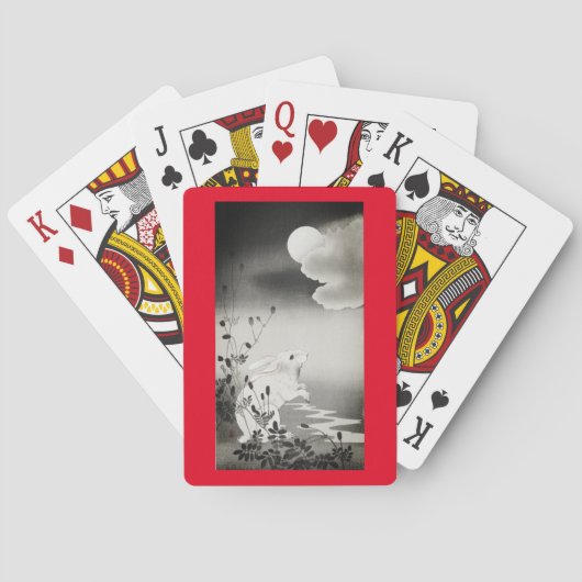 JAPANESE KARTEN EN MOON SPELEN POKERKAARTEN (Achterkant)