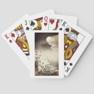 JAPANESE KARTEN EN MOON SPELEN POKERKAARTEN