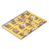 Japanese Kawaii Anime Cat Ramen Noodles Notitieboek (Linkerzijde)