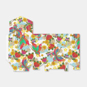 Japanese kimono pattern favor box bedankdoosjes (Uitgevouwen)