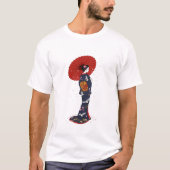 Japanese "Kimono style" design T-shirt (Voorkant)