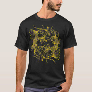 JAPANESE KOI CARP FISH T-SHIRT