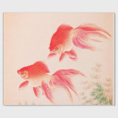 JAPANESE KOI FISH Wrapping Paper Cadeaupapier (Vlak)