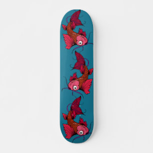 Japanese Koi Karper Fish Tattoo Design Persoonlijk Skateboard
