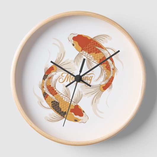Japanese Koi Symbol of Meaning Zen Inspired Design (Voorkant)