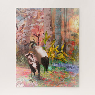 JAPANESE KRANEN "Rising Sun" Legpuzzel