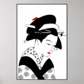 JAPANESE LADY1_POSTER POSTER (Voorkant)