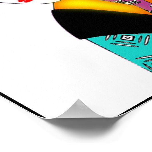 JAPANESE LADY_POSTER POSTER (Hoek)