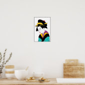 JAPANESE LADY_POSTER POSTER (Keuken)