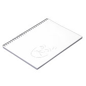 Japanese letter face notebook | へのへのもへじ notitieboek (Linkerzijde)