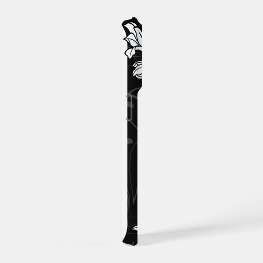 Japanese lily classic illustration  iPhone hoesje (Rechterkant)