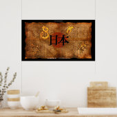 JAPANESE LITERATUUR, Antiek, Art Poster (Keuken)