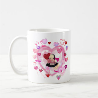 Japanese maid / Heart-heart-heart / magcup Koffiemok