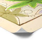 Japanese Maple Leaf Art Print Seiko Ueno Autumn (Hoek)