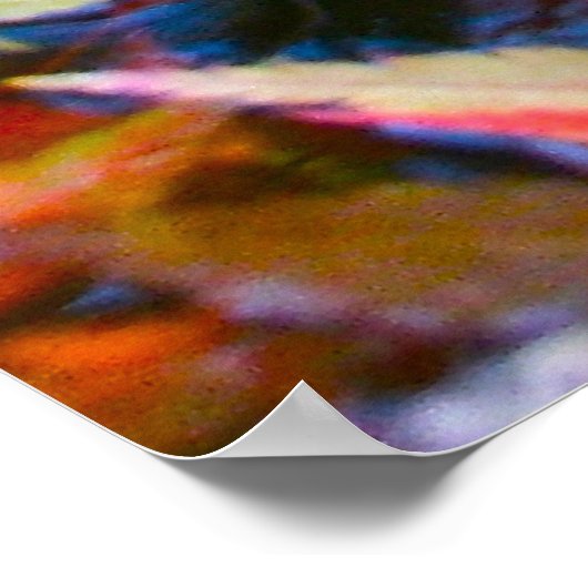 Japanese Maple Reflection Poster (Hoek)