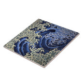  Japanese Masculine Wave beroemd gemaakt door Hoku Tegeltje (Zijkant)