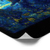 Japanese Monster Kaiju Van Gogh Starry Night  Poster (Hoek)