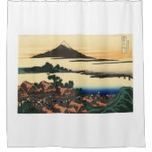 JAPANESE MOUNTAIN PRINT Shower Curtain Douchegordijn (Voorkant)