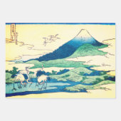 JAPANESE MOUNTAIN PRINT Wrapping Paper Sheet Set (Voorkant)