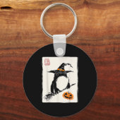 Japanese Mpy Frog Witch Men Women Kids Funny Hallo Sleutelhanger (Voorkant)